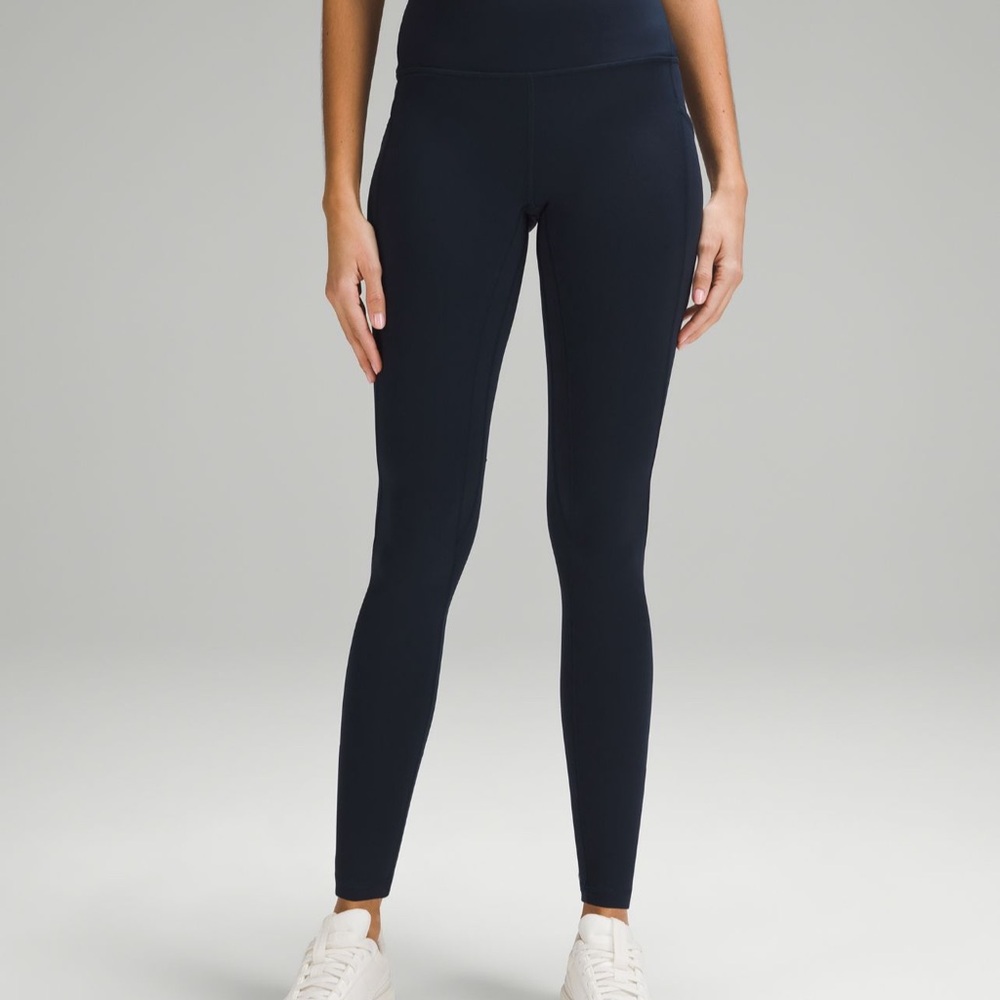 Align High-Rise Pant with Pockets 28” in Navy